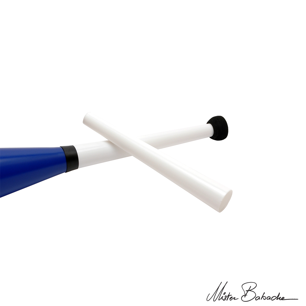 Manche FLIP court 21 cm - blanc