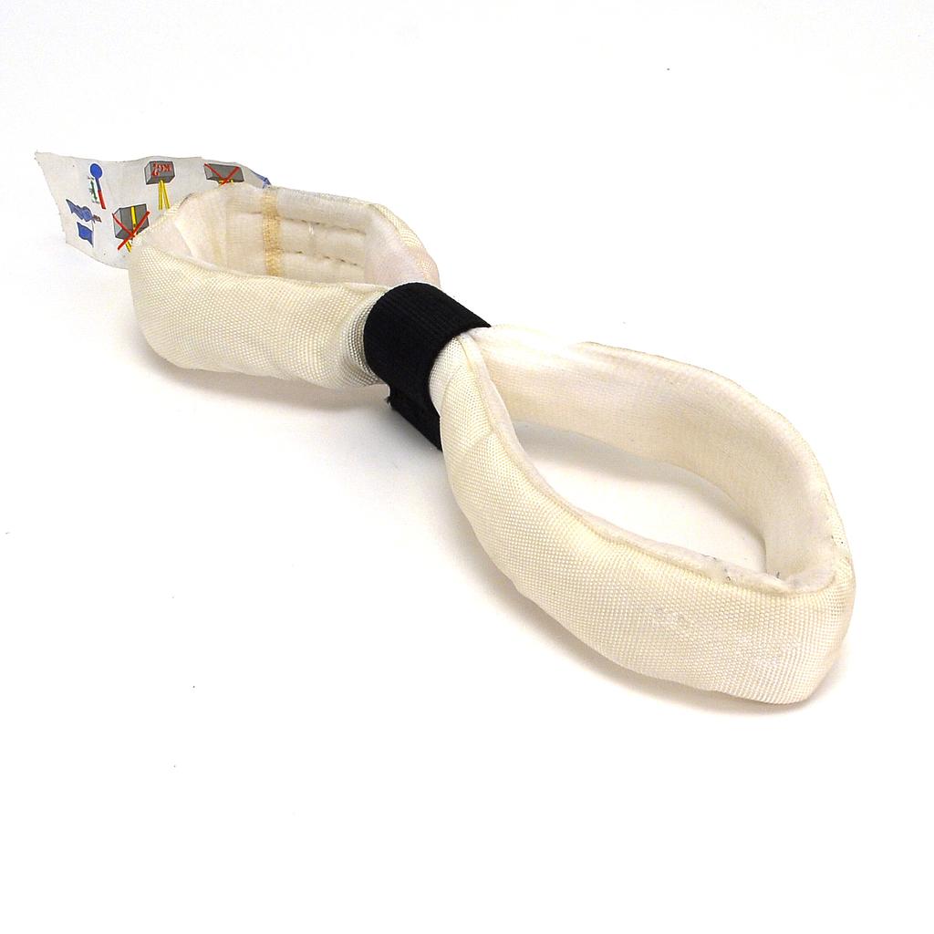  Staffe 40cm - Blanc (avec bague) 