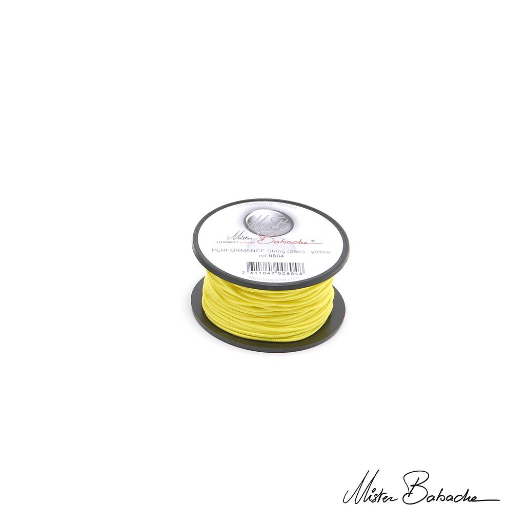 Ficelle PERFORMANCE (25 m) - jaune
