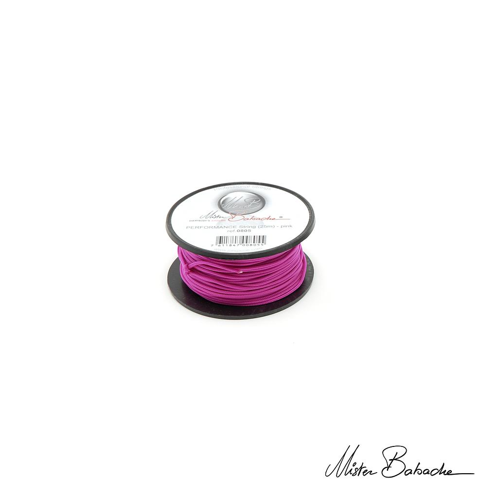 Ficelle PERFORMANCE (25 m) - rose